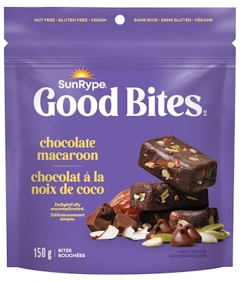 SunRype Good Bites Chocolate Macaroon Bites 150 g, $3.99/100g