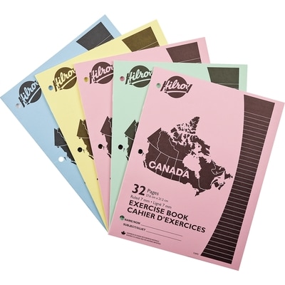 Hilroy Exercise Book, Pack Of 5 1 ea, $4.00/1ea