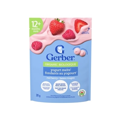 Gerber Organic Yogurt Melts, Red Berry 28 g, $17.82/100g
