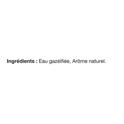 Fraise Eau gazeuse