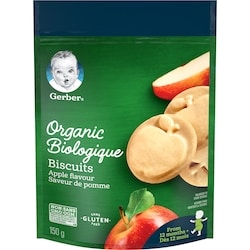 Nestlé Biscuits Bio, Coll. Pour Tout-Petits, Saveur Pomme, 150g 150 g, 3,66 $/100g