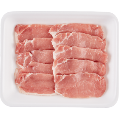 President's Choice Free From, Fast Fry Boneless Pork Loin Centre Cut $19.60/1kg $8.89/1lb