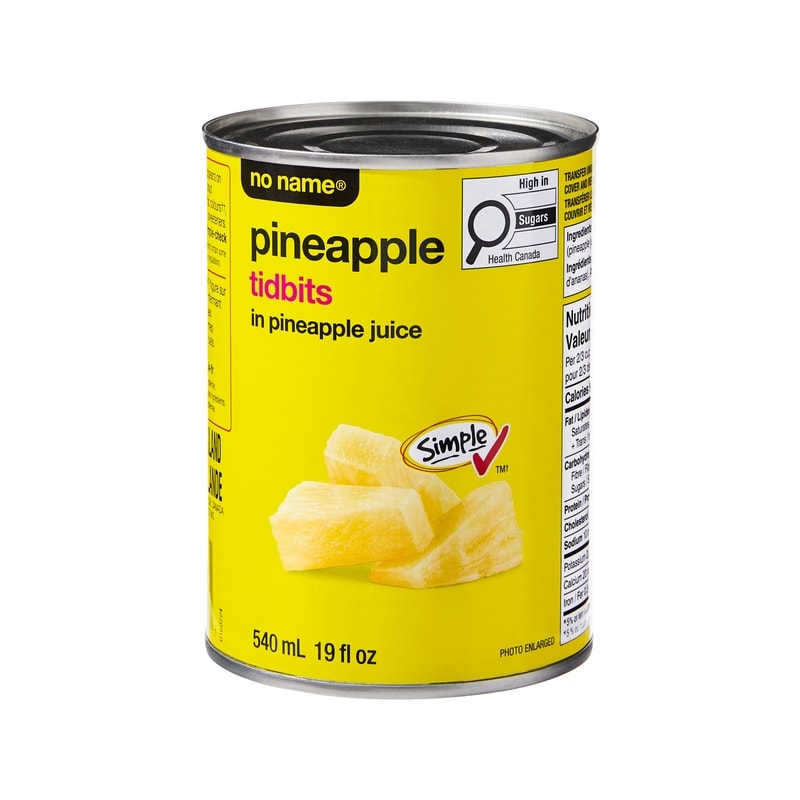 Pineapple Tidbits in Pineapple Juice