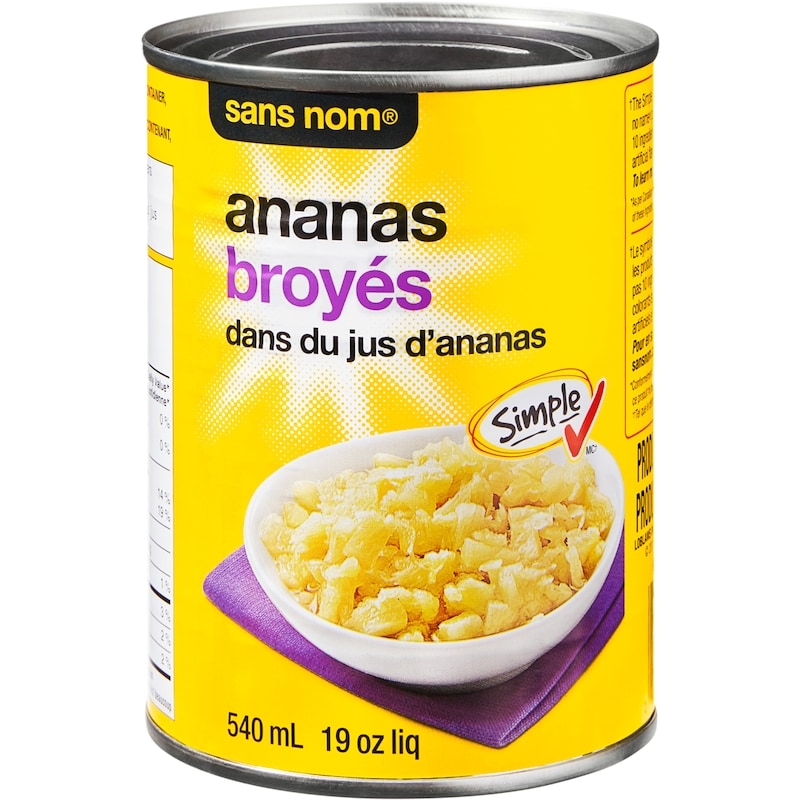 Crushed Pineapple in Pineapple Juice