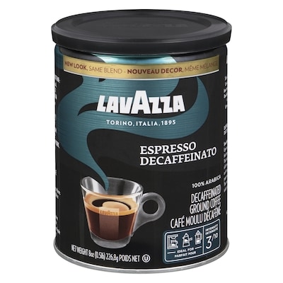 Lavazza Decaffeinated Ground Coffee Espresso Decaffeinato 250 g, $4.40/100g