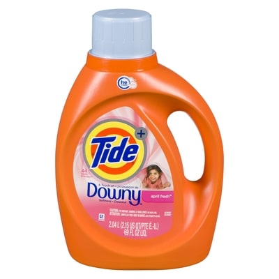 Tide plus Downy, Liquid Laundry Detergent, April Fresh, 2.04 l, 44 Loads 2.04 l, $0.83/100ml