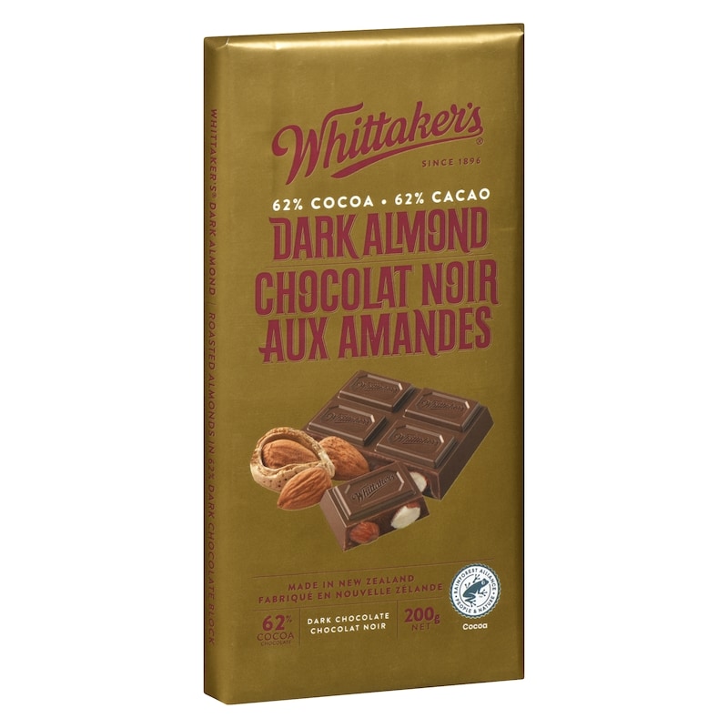Dark Chocolate Dark Almond 200 G 