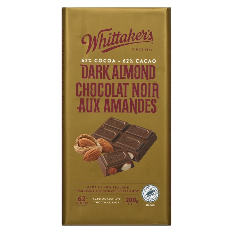 Dark Chocolate Dark Almond 200 G 
