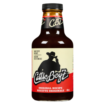 Cattle Boyz Cattle Boyz Sauce Barbecue Originale 490 ml, 1,73 $/100ml