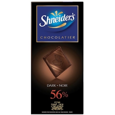 Shneider's Kosher Chocolate Dark 100 g, $2.99/100g
