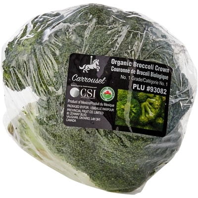 null Couronnes de brocoli bio 6,55 $/1kg 2,97 $/1lb