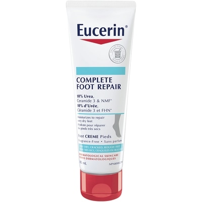 Eucerin Complete Foot Repair Crème Pieds Sans Parfum 85 ml, 18,81 $/100ml