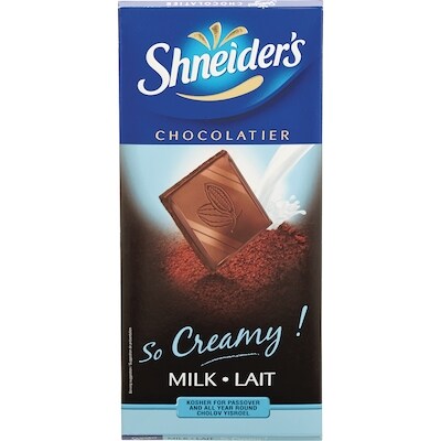 Shneider’s Lait crémeux 100 g, 6,29 $/100g