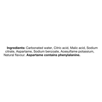 Zero Sugar Lemon Lime Soft Drink