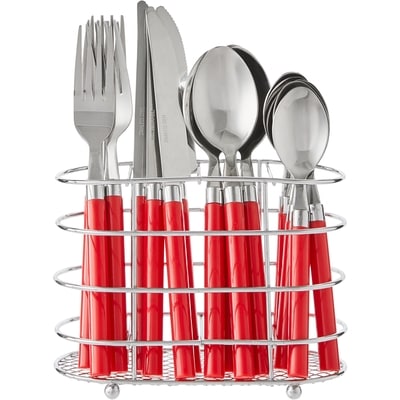 Flatware In Caddy