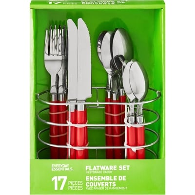 Everyday Essentials Couverts avec boîte 17x1.0 ea, 1,06 $/1ch