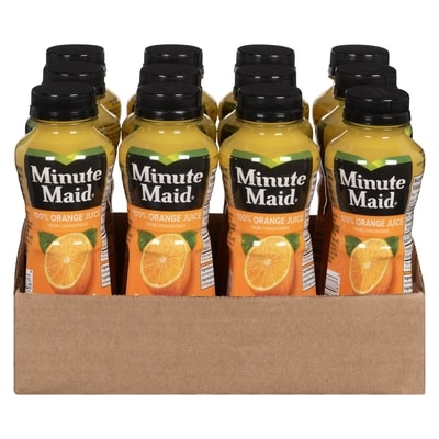 Minute Maid Orange Juice Bottle 12x355.0 ml, $0.47/100ml