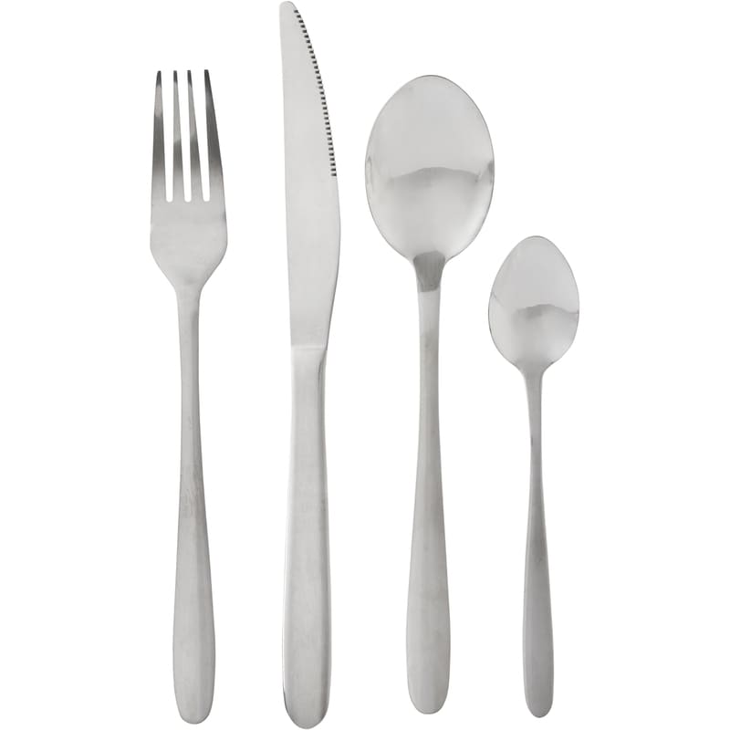 16-piece Rounded Flatware