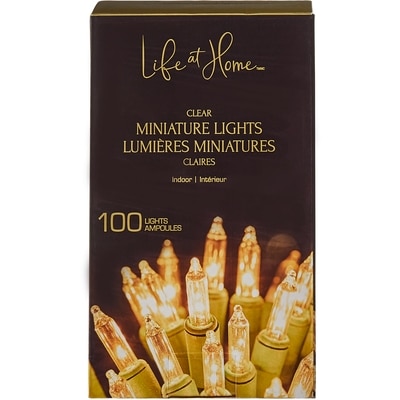 Miniature Lights 100 Count - Clear
