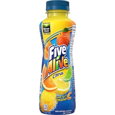 Five Alive Juice Citrus Bottle 12x355.0 ml, $0.49/100ml