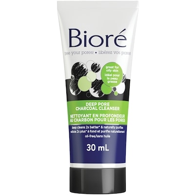 Biore Nettoyant en profondeur au charbon pour les pores de Bioré 30 ml, 11,67 $/100ml
