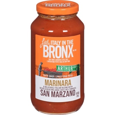 Little Italy In The Bronx Marina Pasta Sauce 650 ml, $1.69/100ml