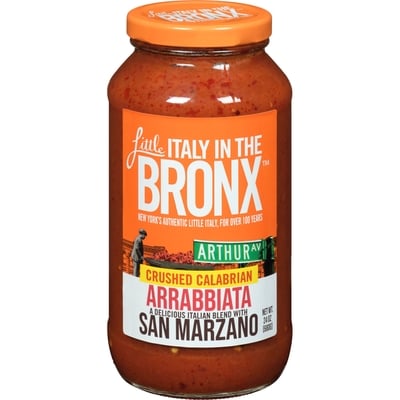 Little Italy In The Bronx Arrabiata Pasta Sauce 650 ml, $1.69/100ml