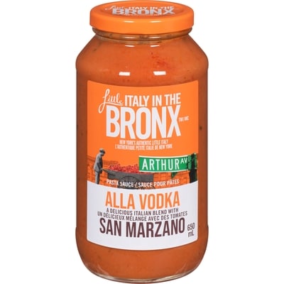 Little Italy In The Bronx Alla Vodka Pasta Sauce 650 ml, $1.69/100ml