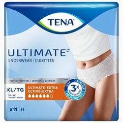 Protective Underwear, Ultimate Absorbency, XL, 11 Count