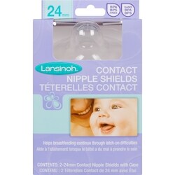Lansinoh Contact Nipple Shields with Protective Case - 1 ea | Zehrs