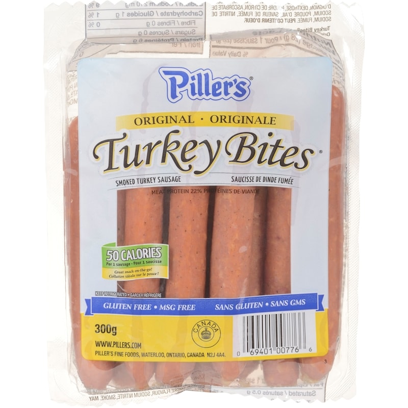 Turkey Bites Smoked Turkey Sausage Original