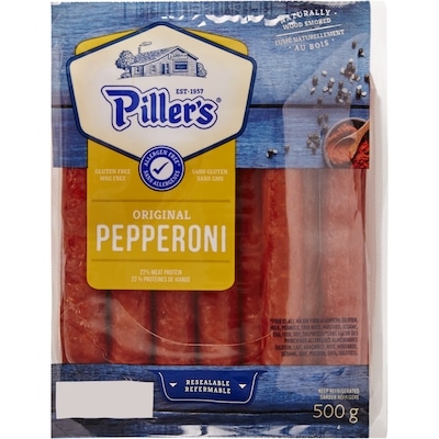 Pillers Pepperoni Original 500 g, $2.40/100g