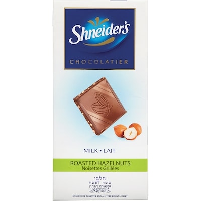 Shneider’s Lait explosion de noisettes 100 g, 6,29 $/100g