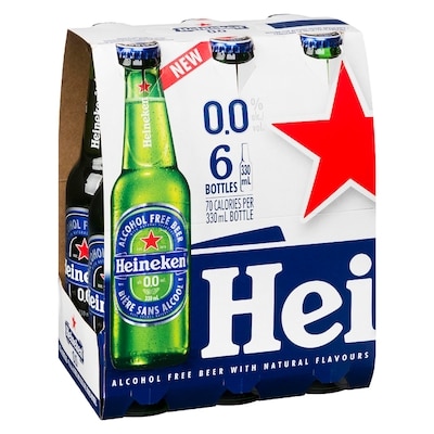 Alcohol Free Beer Bottles with Natural Flavours
