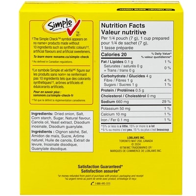 Onion Mix for Soup & Recipe 4 x 28g