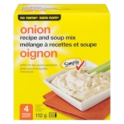 Sans Nom Mélange à recettes et soupe à l’oignon 4 x 28g 28 g, 8,93 $/100g