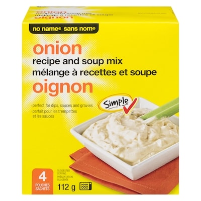 Sans Nom Mélange à recettes et soupe à l’oignon 4 x 28g 28 g, 10,71 $/100g