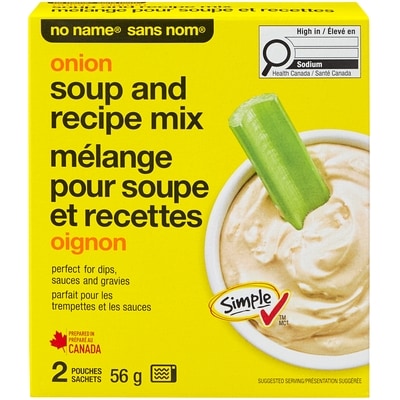 No Name Onion Recipe and Soup Mix 28 g, $7.14/100g