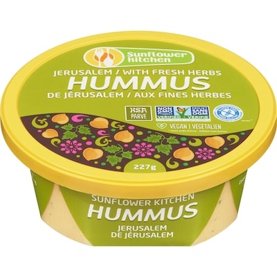 Sunflower Kitchen Hummus Jerusalem     227 g, $2.51/100g
