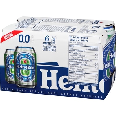 Bière non alcoolisée de type Lager, 0.0