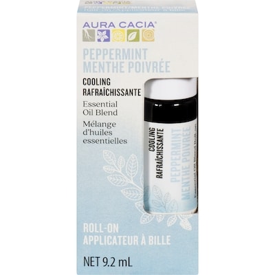 Aura Cacia Peppermint Essential Oil Blend 9.2 ml, $108.59/100ml