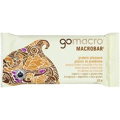 Go Macro Go Macro Peanut Butter Chocolate Chip Bar 69 g, $5.78/100g
