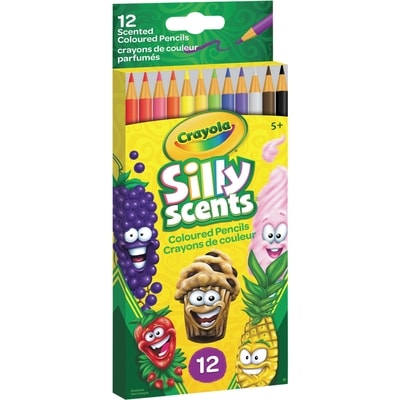 Crayola Silly Scents, Coloured Pencils 12x1.0 ea, $0.38/1ea
