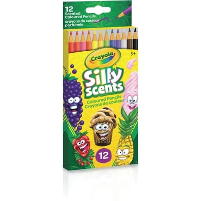 Crayola Silly Scents 12x1.0 ea, 0,38 $/1ch