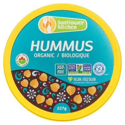 Sunflower Kitchen Hummus Organic     227 g, $2.42/100g