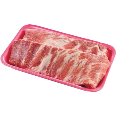 le Choix du Président Côtes de flanc de porc sans sternum, Simplement bon 14,33 $/1kg 6,50 $/1lb