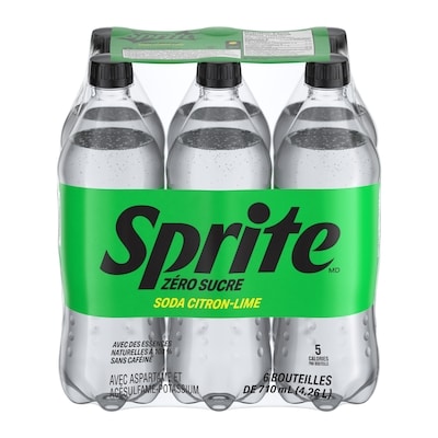 Sprite Zéro Bouteilles 6x710.0 ml, 0,15 $/100ml