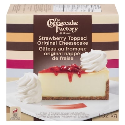 The Cheesecake Factory Cheesecake Strawberry Topped Original 1.02 kg, $2.94/100g