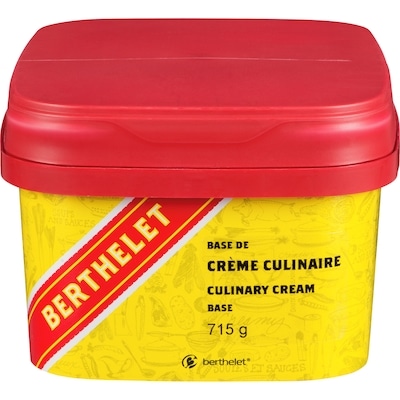 Berthelet Culinary Cream Base 715 g, $1.96/100g