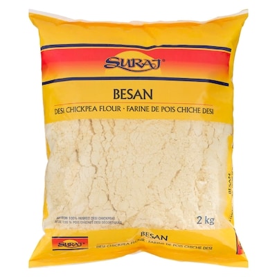 Suraj Farine de pois chiches 2 kg, 0,40 $/100g